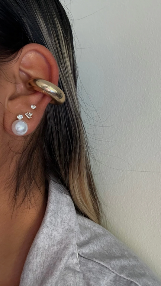 Chunky Gold Ear Cuff