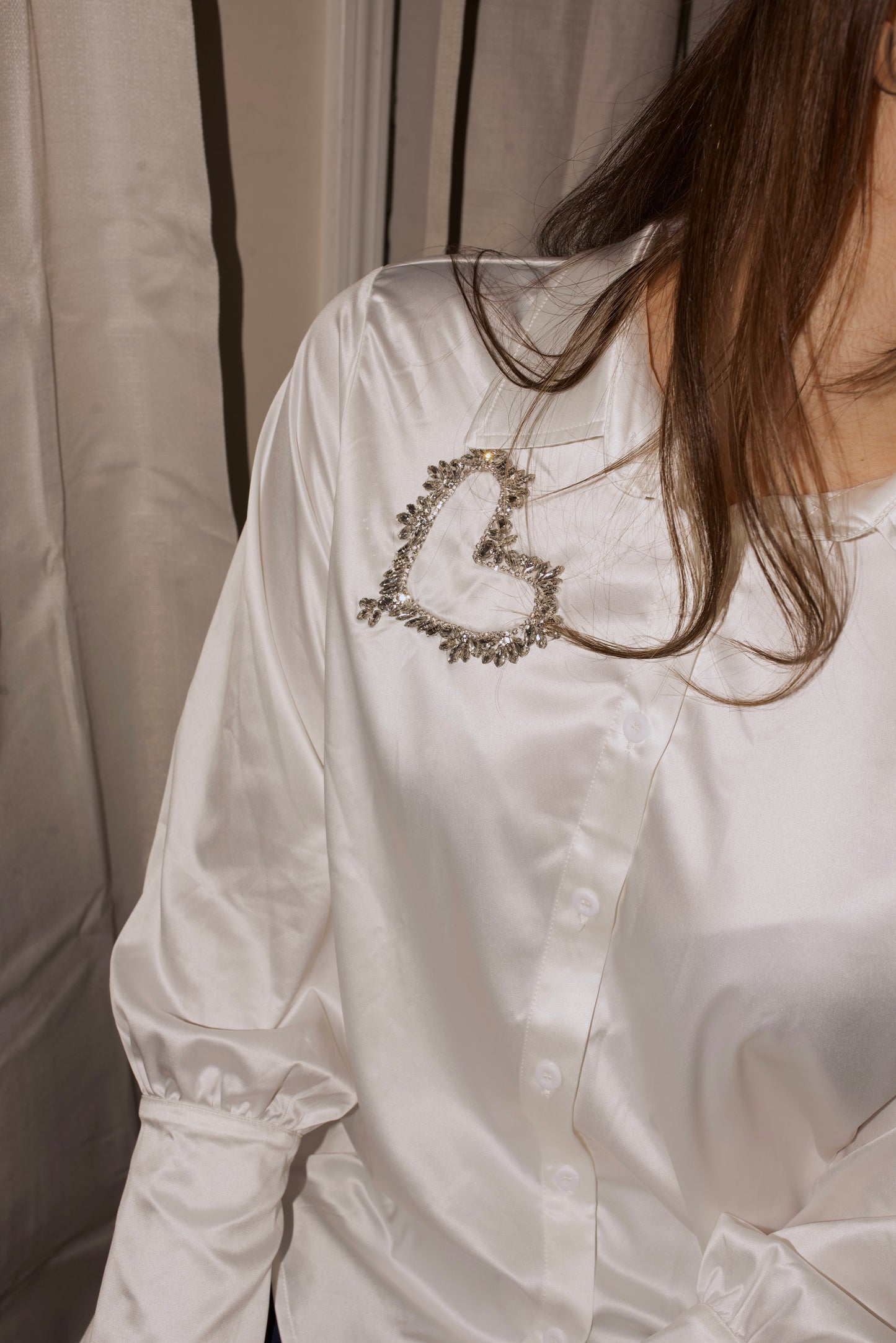 Heart Me Rhinestone Blouse